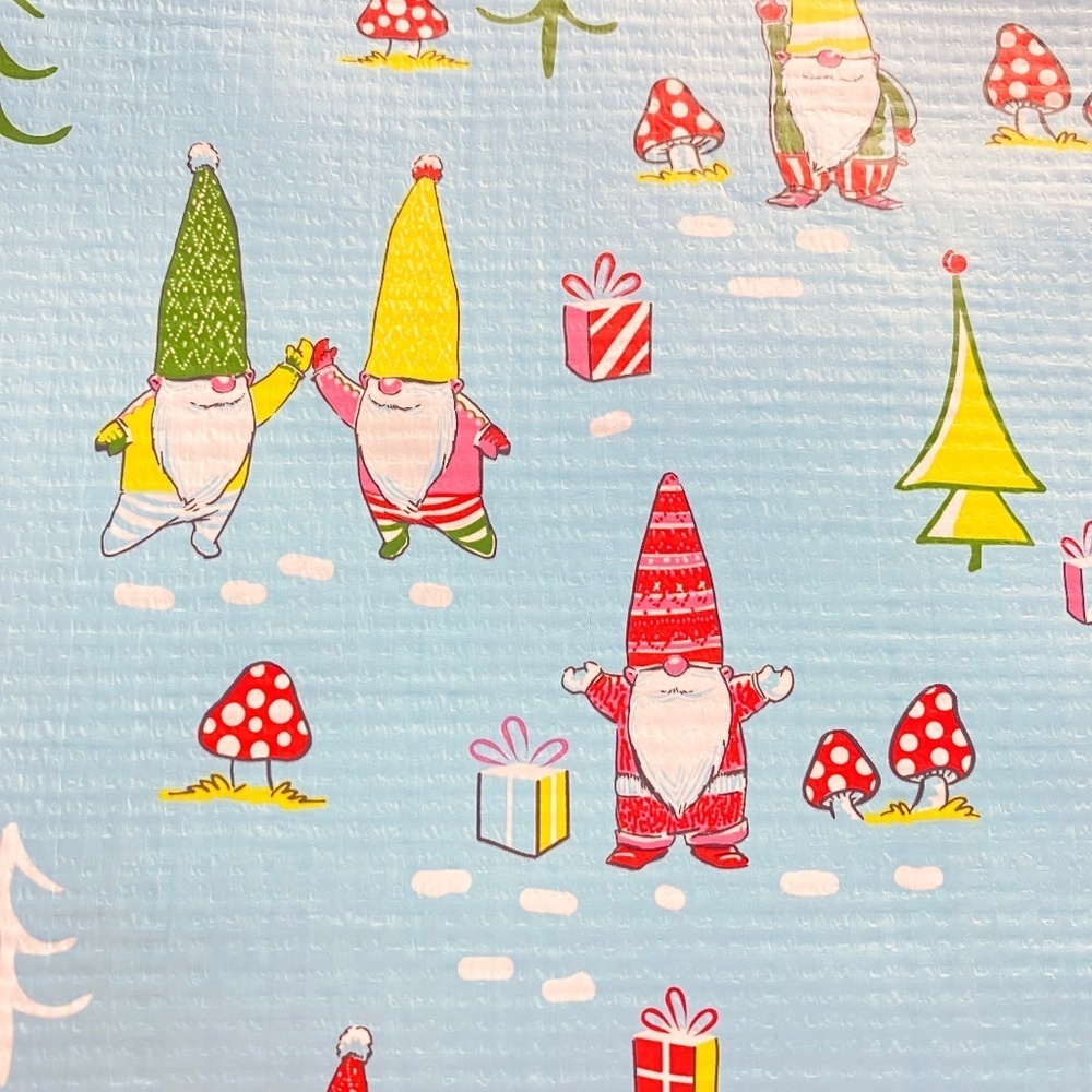 SCOUT Large Size Reusable Gift Bag (Set of 3) in Gnome for the Holidays - Picture 3 of 6